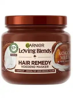 De Online Drogist Loving blends hair remedy kokosmelk masker aanbieding