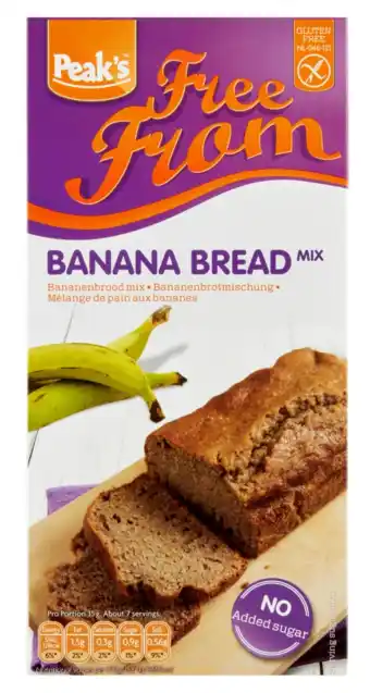 De Online Drogist Peaks free from bananenbrood mix aanbieding