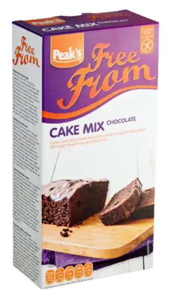 De Online Drogist Peaks free from chocolade cake mix aanbieding
