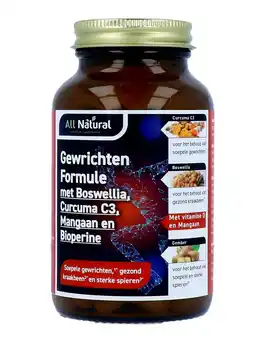 De Online Drogist All natural gewrichten formule capsules aanbieding
