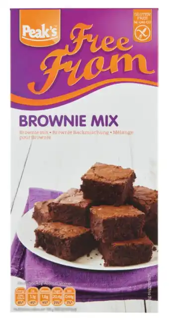 De Online Drogist Peaks free from brownie mix aanbieding