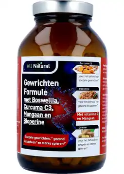 De Online Drogist All natural gewrichten formule capsules aanbieding