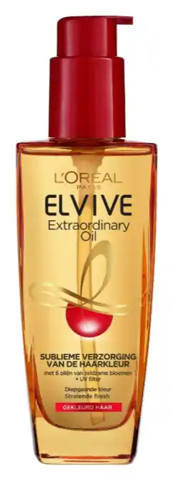 De Online Drogist L&aposoréal paris elvive extraordinary oil - gekleurd haar aanbieding