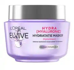 De Online Drogist L&aposoréal paris elvive hyaluronic hydratatie masker aanbieding