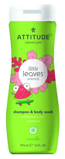 De Online Drogist Attitude little leaves 2-in-1 shampoo en douchegel - watermeloen & kokos aanbieding