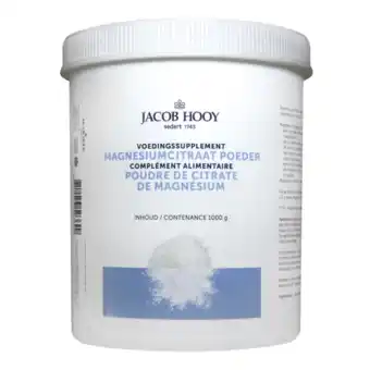 De Online Drogist Jacob hooy magnesiumcitraat poeder aanbieding