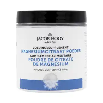 De Online Drogist Jacob hooy magnesiumcitraat poeder aanbieding