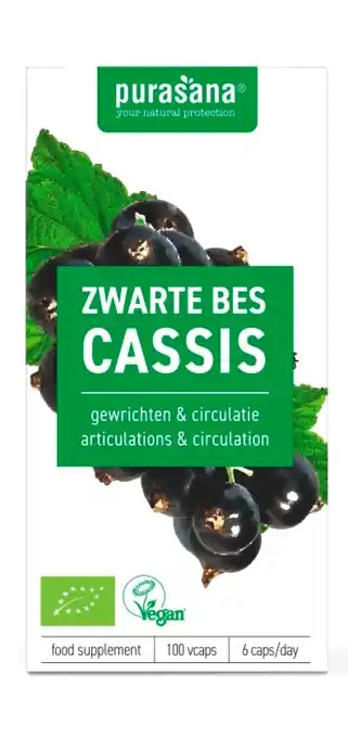 De Online Drogist Purasana biologische zwarte bes capsules aanbieding