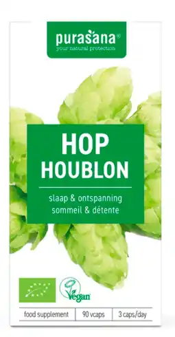 De Online Drogist Purasana hop capsules aanbieding
