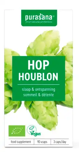 De Online Drogist Purasana hop capsules aanbieding
