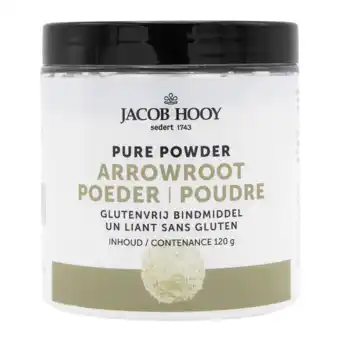 De Online Drogist Jacob hooy pure powder arrowroot aanbieding