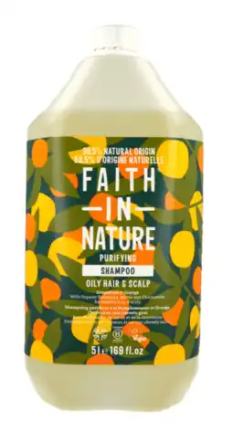 De Online Drogist Faith in nature grapefruit & orange shampoo navulling aanbieding