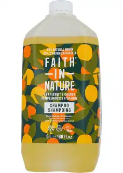 De Online Drogist Faith in nature grapefruit & orange shampoo navulling aanbieding