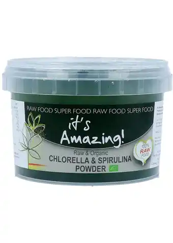 De Online Drogist It&aposs amazing bio chlorella & spirulina poeder aanbieding