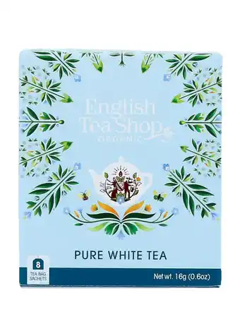 De Online Drogist English tea shop organic pure white tea aanbieding