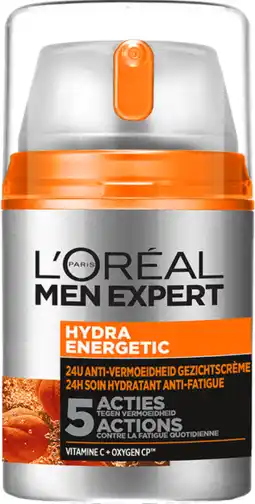 De Online Drogist L&aposoréal paris men expert hydra energetic gezichtscrème aanbieding