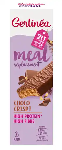 De Online Drogist Gerlinéa maaltijdrepen choco crisp aanbieding
