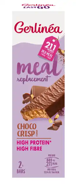 De Online Drogist Gerlinéa maaltijdrepen choco crisp aanbieding