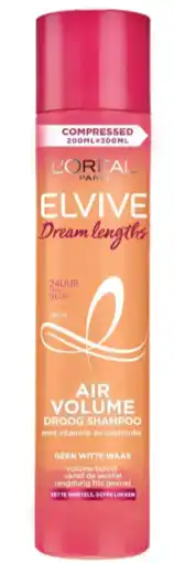 De Online Drogist L&aposoréal paris elvive dream lenghts air volume droogshampoo aanbieding