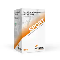 De Online Drogist Virtuoos immuun vitamine c & zink gold capsules aanbieding