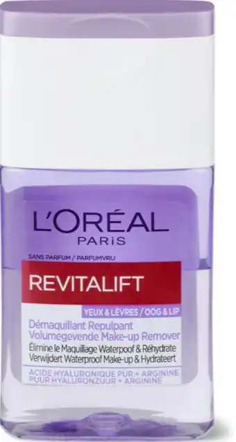 De Online Drogist L&aposoréal paris revitalift filler make-up remover aanbieding