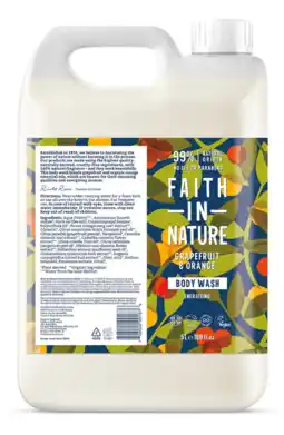 De Online Drogist Faith in nature grapefruit & orange bodywash navulverpakking aanbieding