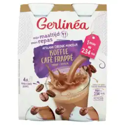 De Online Drogist Gerlinéa drinkmaaltijd koffie 4 pack aanbieding