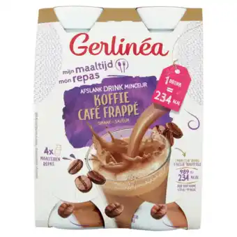 De Online Drogist Gerlinéa drinkmaaltijd koffie 4 pack aanbieding