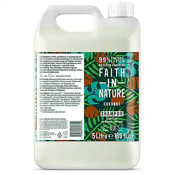 De Online Drogist Faith in nature coconut shampoo - navulling aanbieding