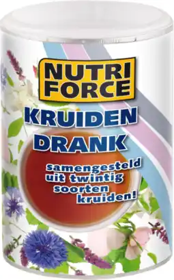 De Online Drogist Nutriforce instant kruidendrank aanbieding