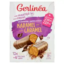 De Online Drogist Gerlinéa maaltijdrepen karamel aanbieding