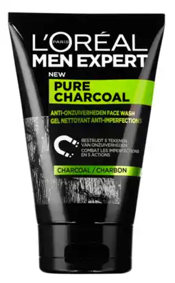 De Online Drogist L&aposoréal paris men expert pure charcoal facewash aanbieding