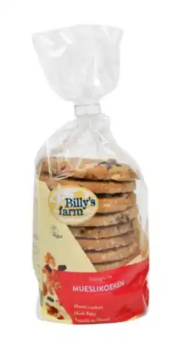 De Online Drogist Billy&aposs farm biologsiche mueslikoeken aanbieding