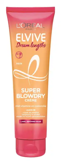 De Online Drogist L&aposoréal paris elvive dream lenghts super blowdry crème aanbieding