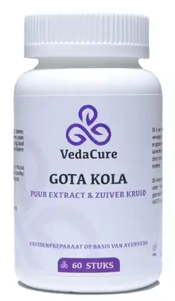 De Online Drogist Vedacure gota kola tabletten aanbieding