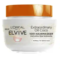 De Online Drogist L&aposoréal paris elvive extraordinary oil fijne kokosolie haarmasker aanbieding