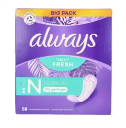 De Online Drogist Always daily fresh inlegkruisjes aanbieding