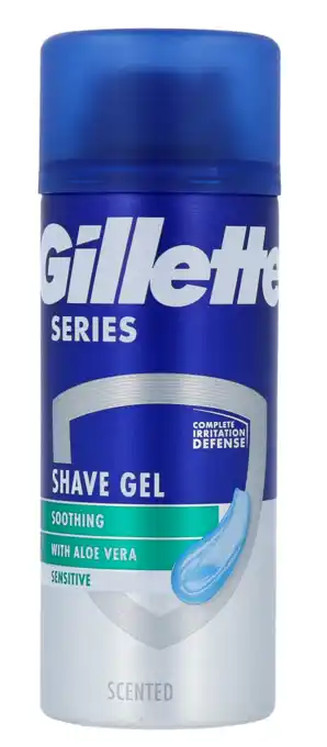 De Online Drogist Gillette series scheergel sensitive aanbieding