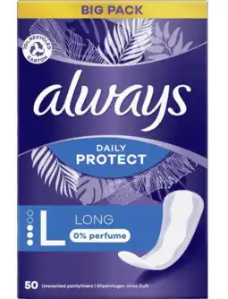 De Online Drogist Always daily protect inlegkruisjes long aanbieding
