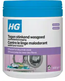 De Online Drogist Hg wasruimte tegen stinkend wasgoed wasmiddeltoevoeging aanbieding