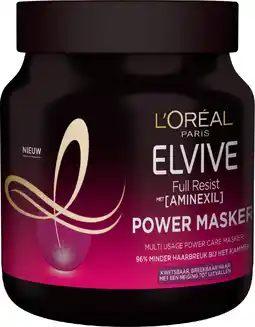 De Online Drogist L&aposoréal paris elvive full resist power mask haarmasker aanbieding