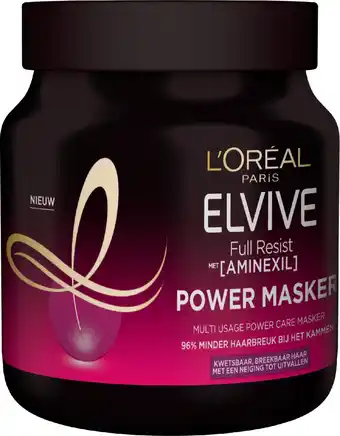 De Online Drogist L&aposoréal paris elvive full resist power mask haarmasker aanbieding