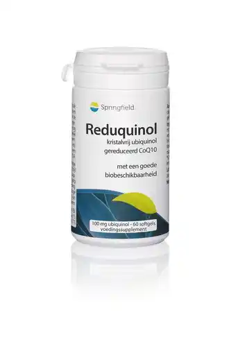 De Online Drogist Spring reduquinol kristalvrij ubiquinol 100mg aanbieding