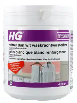 De Online Drogist Hg wasruimte witter dan wit waskrachtversterker aanbieding
