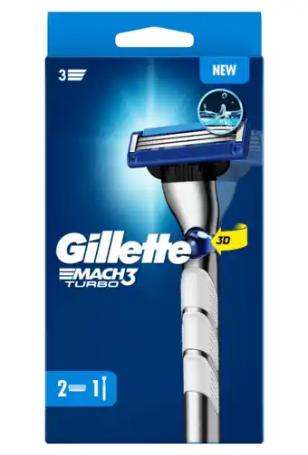 De Online Drogist Gillette mach3 turbo scheersysteem aanbieding