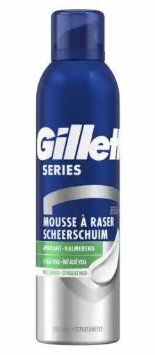 De Online Drogist Gillette series scheerschuim gevoelige huid aanbieding