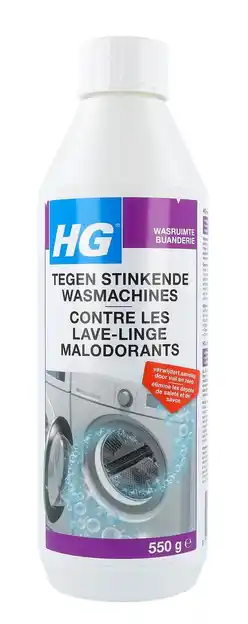 De Online Drogist Hg wasruimte tegen stinkende wasmachines aanbieding