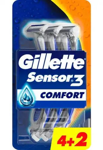 De Online Drogist Gillette sensor3 comfort wegwerpmesjes aanbieding