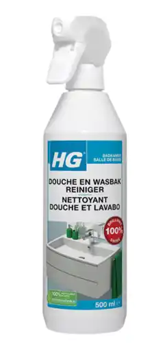 De Online Drogist Hg douche & wasbak reiniger - iedere dag aanbieding