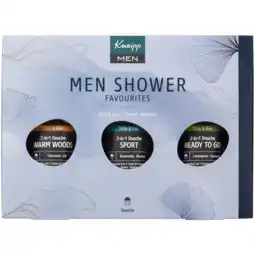 De Online Drogist Kneipp douche geschenkset man aanbieding